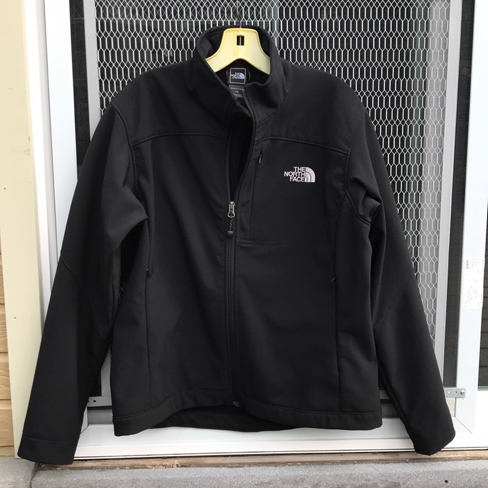 North Face Black Softshell Jacket